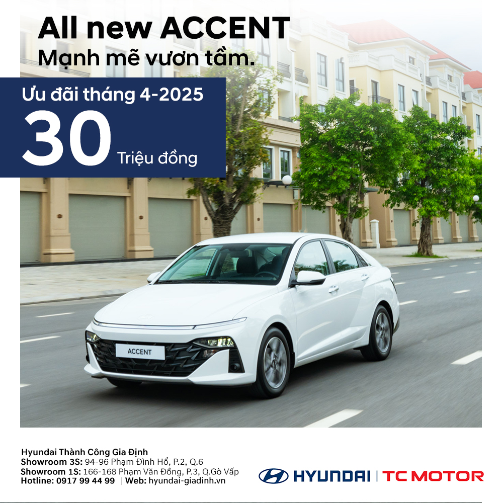 490948632 1080415914109721 6107573207049660323 n All New Hyundai Accent 2025 – Mạnh Mẽ Vươn Tầm, Khẳng Định Vị Thế Mới Trong Phân Khúc Sedan Hạng B