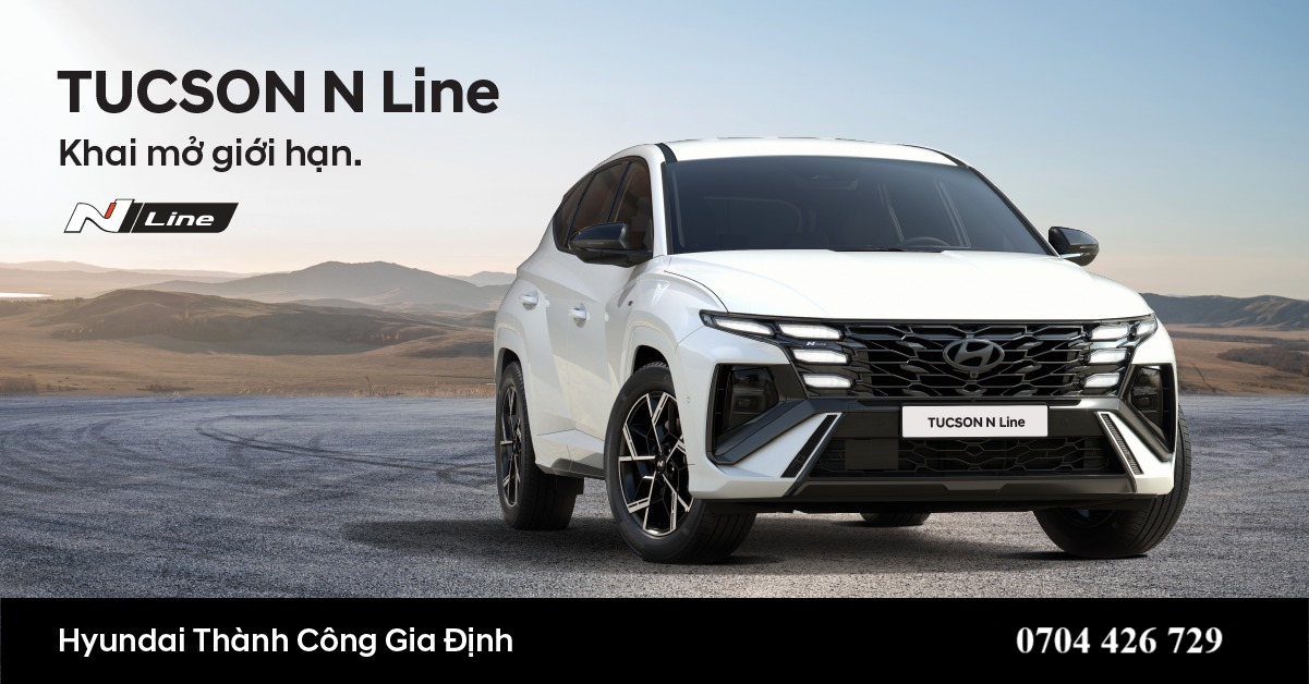 509123029 1127882449363067 6417226837480387775 n Hyundai Tucson N Line – SUV Thể Thao Đầy Cá Tính Với Giá Chỉ 989 Triệu Đồng